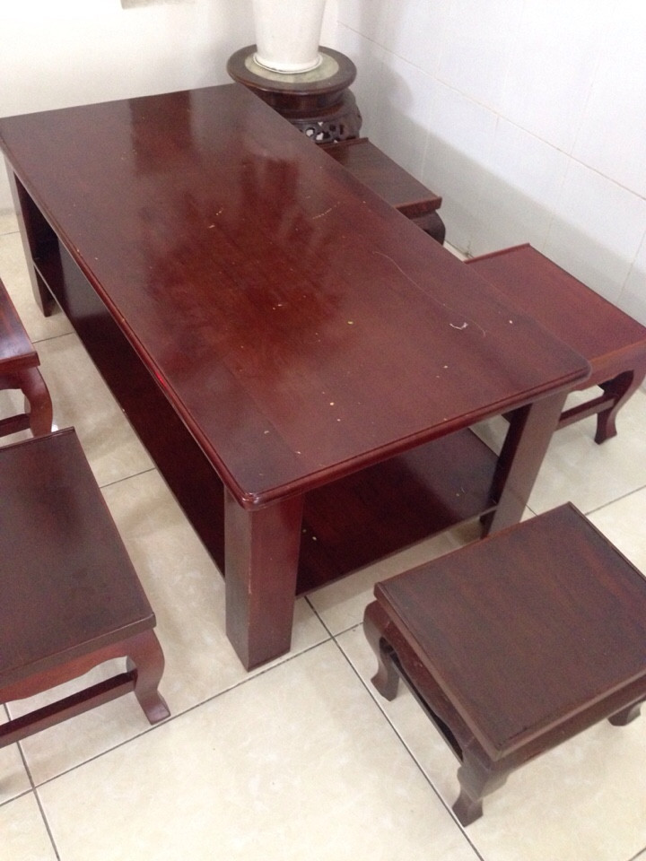 Thanh Lý Bộ Bàn Ghế Gỗ Uống Nước Giá Rẻ